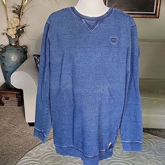 Banks Journal Women's Organic Cotton Distressed Sweatshirt Size XL - Picture 1 of 10